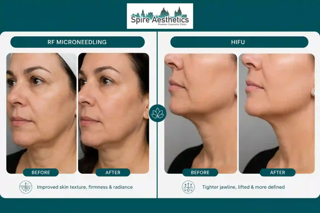 Can RF Microneedling and HIFU Be Combined Blandford Forum?